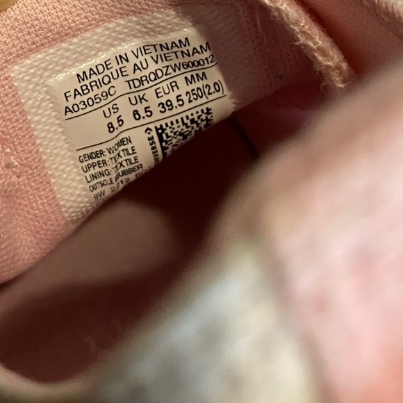 💗 🇰🇷 pink & white Converse All Star Move CX Platforms, from South Korea, 8.5 - Picture 7 of 11